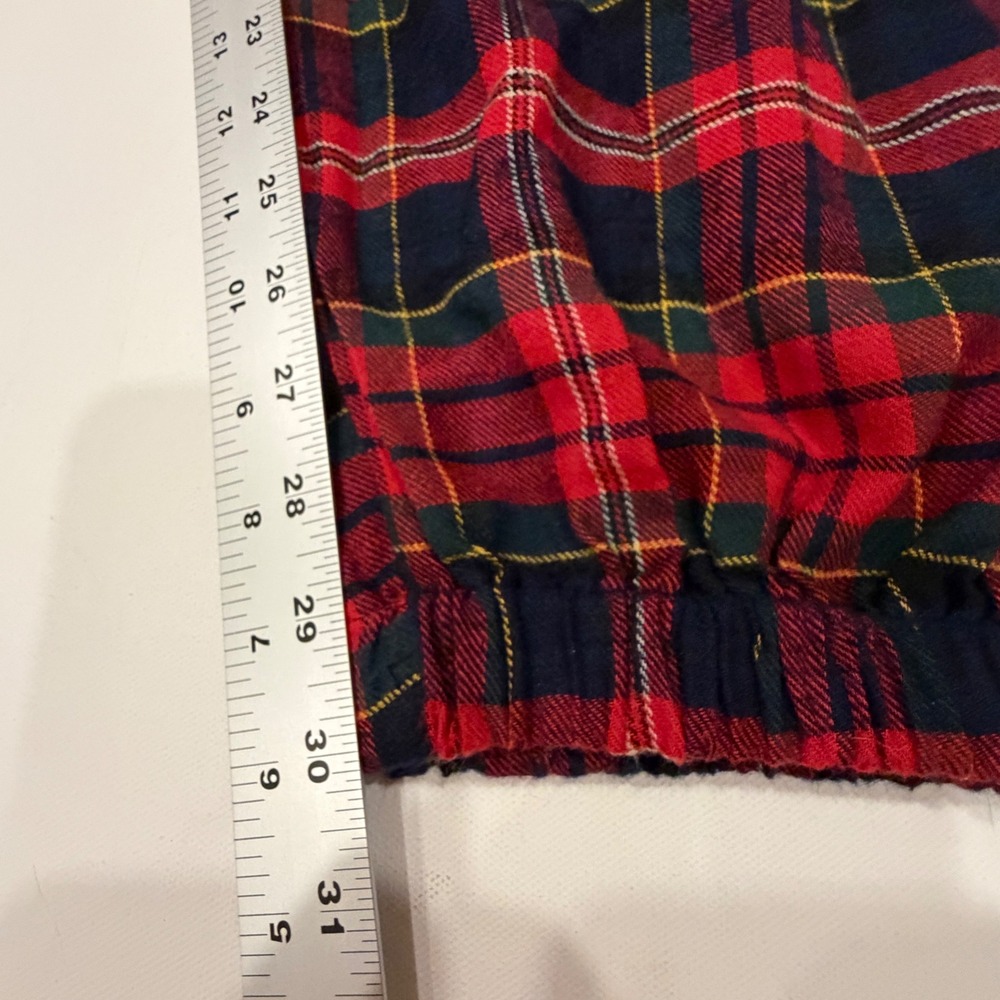 Polo Ralph Lauren Men's XL Red Tartan Plaid Flannel Pajama Lounge Pants - Picture 5 of 6